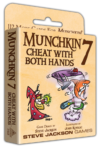 MUNCHKIN 7 CHEAT WITH BOTH HANDS