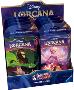 DISNEY LORCANA SHIMMERING SKIES STARTER DECK