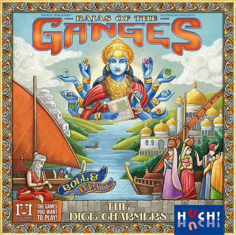 RAJAS OF THE GANGES DICE CHARMERS ROLL & WRITE
