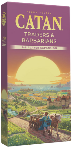 CATAN EXP: TRADERS & BARBARIANS 5-6 PLAYERS - 6TH EDITION