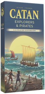 CATAN Exp: Explorers & Pirates 5-6 Players - 6th Edition - GamersTable ...
