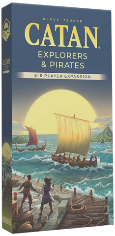 CATAN Exp: Explorers & Pirates 5-6 Players - 6th Edition