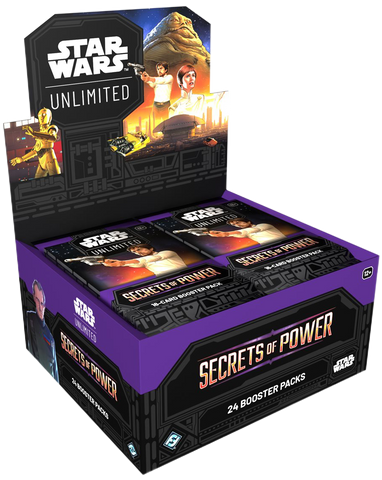 Star Wars: Unlimited - Secrets of Power - Booster Display