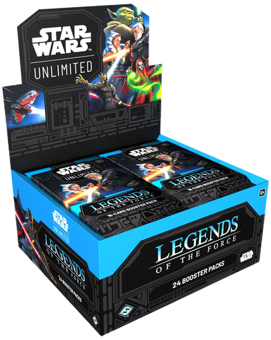 Star Wars: Unlimited - Legends of the Force - Booster Display