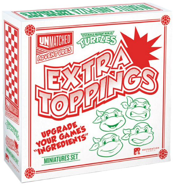 UNMATCHED ADVENTURES TMNT EXTRA TOPPINGS MINI PACK