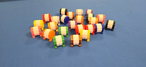 Life/Score dial, various colours