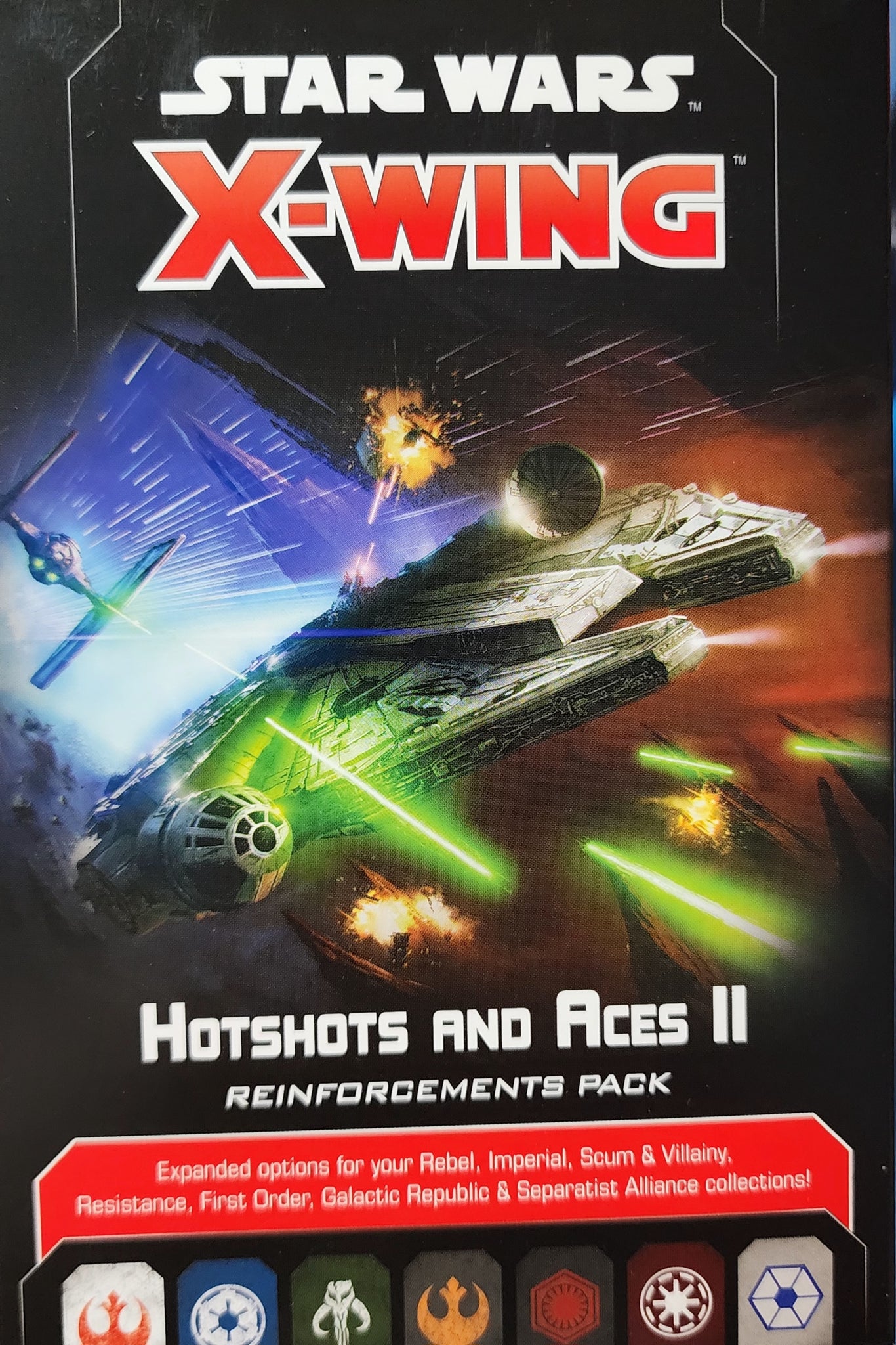 Star Wars: X-Wing 2nd Ed: Hotshots And Aces II Reinforcements Pack