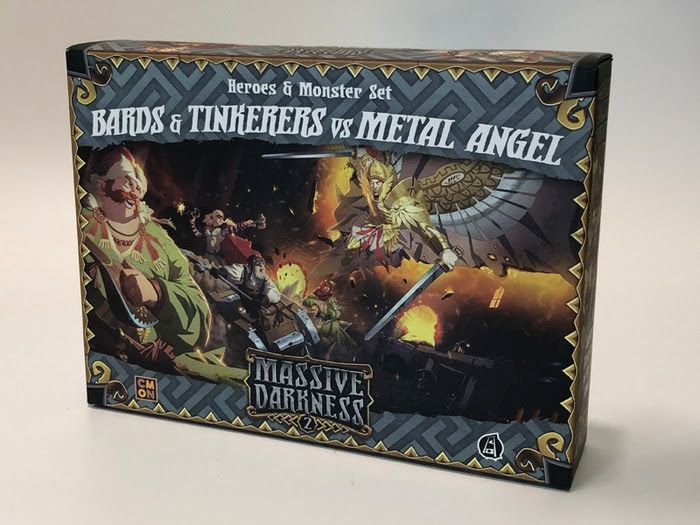 Massive Darkness 2 Bards and Tinkerers vs Metal Angel freeshipping - The Gamers Table