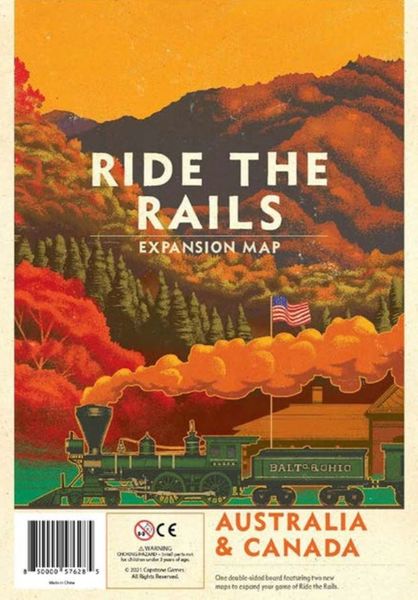 Ride the Rails Australia & Canada freeshipping - The Gamers Table