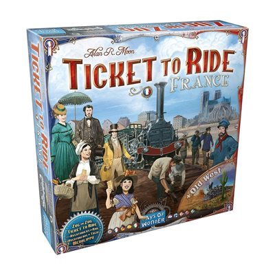 TICKET TO RIDE: MAP #6 - FRANCE / OLD WEST freeshipping - The Gamers Table