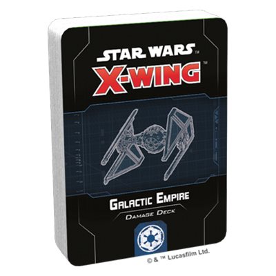 Star Wars: X-Wing 2nd Ed: Galactic Empire Damage Deck