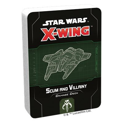 Star Wars: X-Wing 2nd Ed: Scum And Villainy Damage Deck