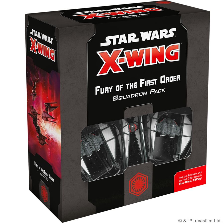 X-Wing 2nd Ed: Fury of the First Order Squadron Pack freeshipping - The Gamers Table
