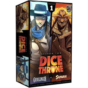 Dice Throne Season Two - Gunslinger vs Samurai freeshipping - The Gamers Table