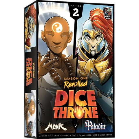 Dice Throne: Season One: Monk vs Paladin freeshipping - The Gamers Table