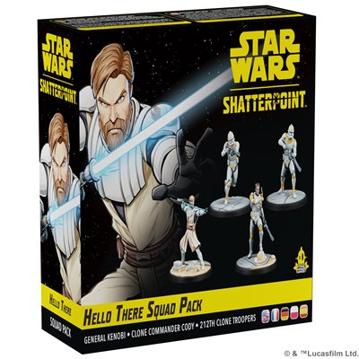 Star Wars: Shatterpoint: Hello There: General Obi-Wan Kenobi Squad Pack