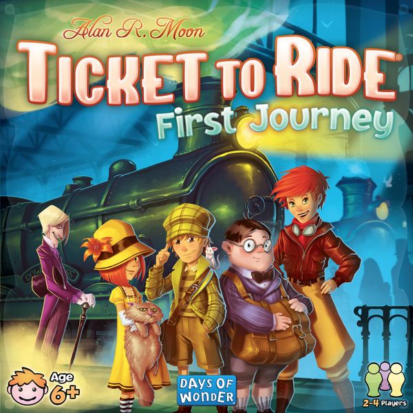 Ticket to Ride: First Journey freeshipping - The Gamers Table