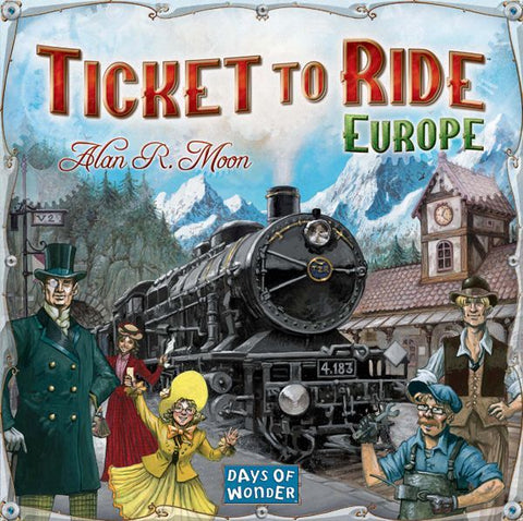 Ticket to Ride Europe freeshipping - The Gamers Table