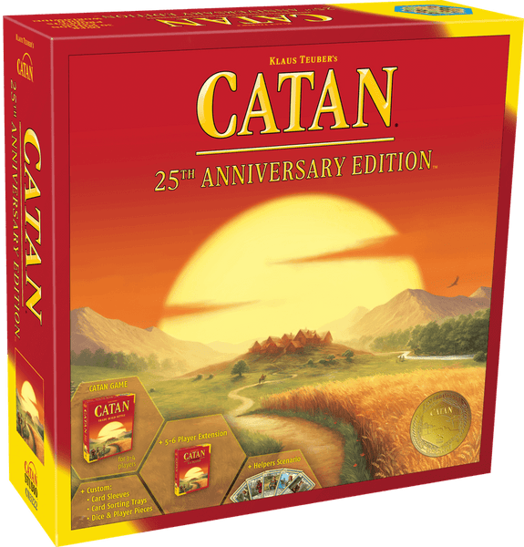 Catan 25th Anniversary freeshipping - The Gamers Table