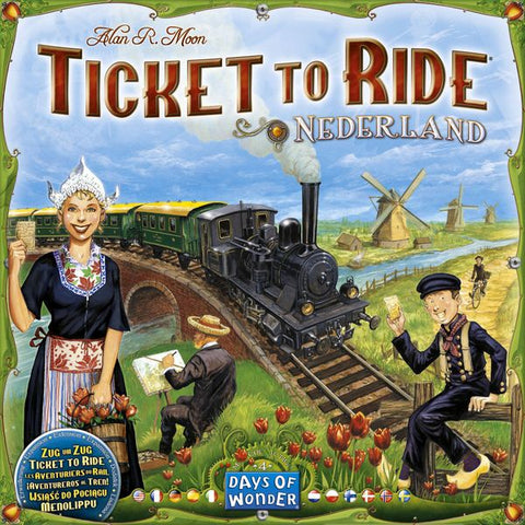 Ticket to Ride Map 4 Nederlands freeshipping - The Gamers Table