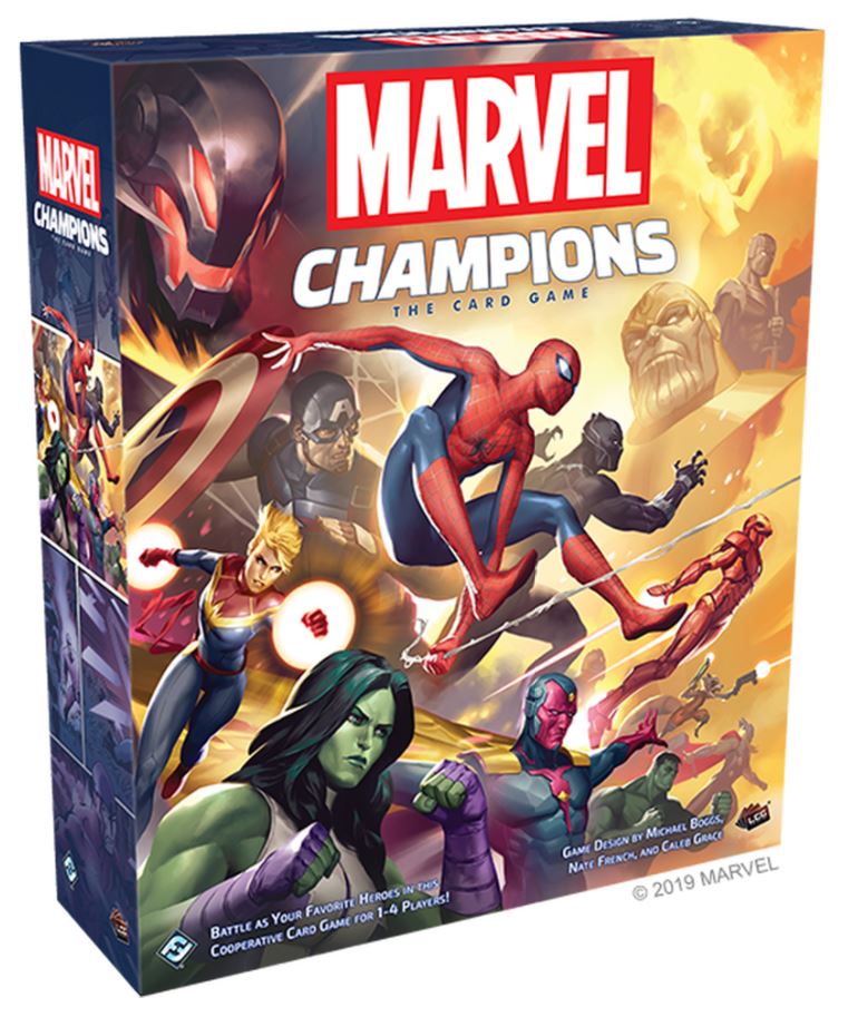 Marvel Champions : The Living Card Game freeshipping - The Gamers Table