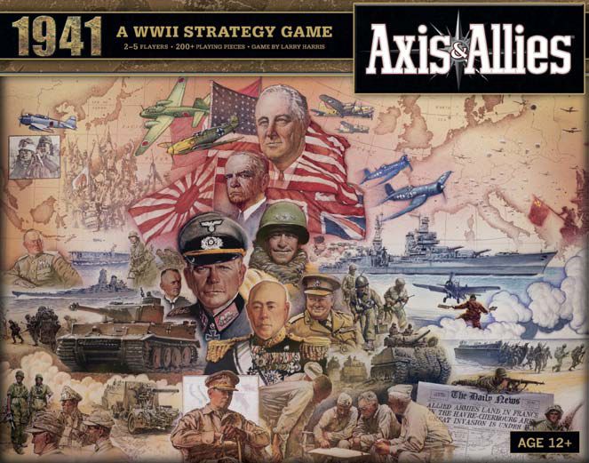 Axis and Allies 1941 freeshipping - The Gamers Table