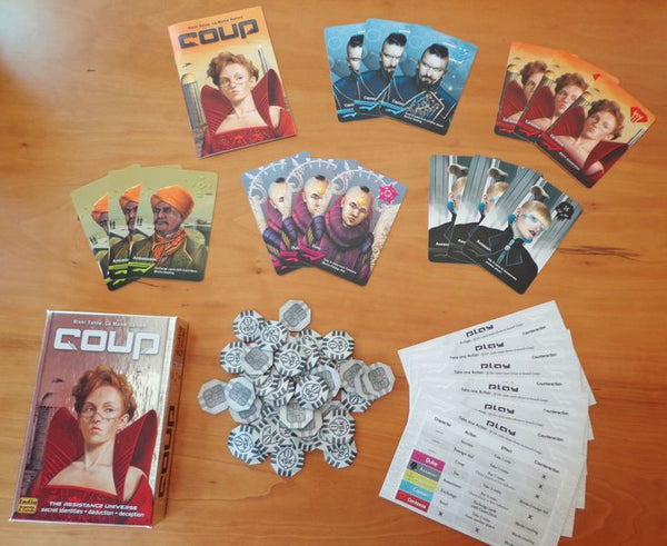 Coup freeshipping - The Gamers Table
