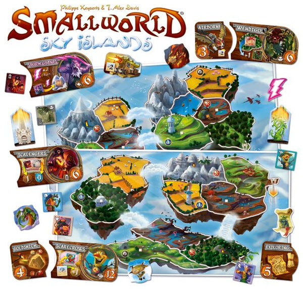 Small World Sky Islands freeshipping - The Gamers Table