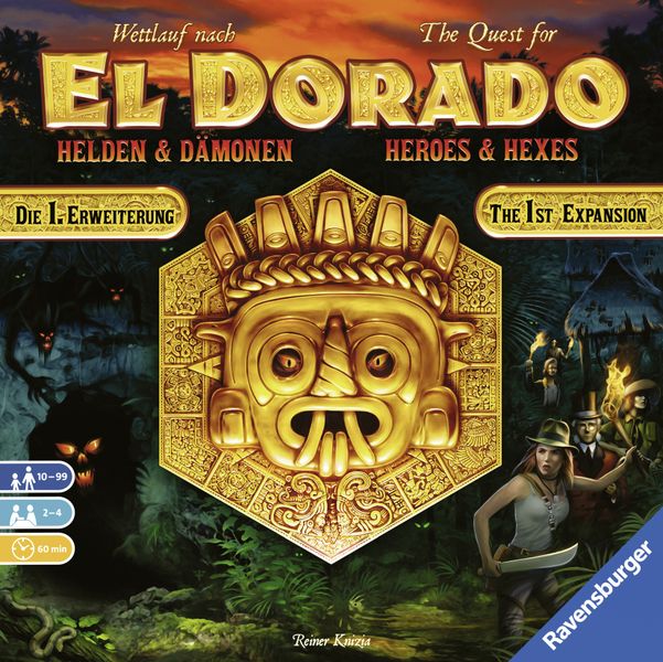 The Quest for El Dorado: Heroes & Hexes freeshipping - The Gamers Table