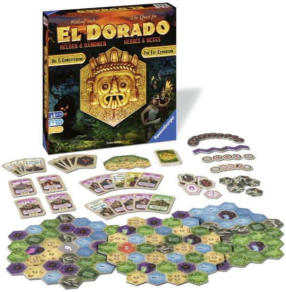 The Quest for El Dorado: Heroes & Hexes freeshipping - The Gamers Table