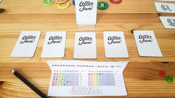 Letter Jam freeshipping - The Gamers Table