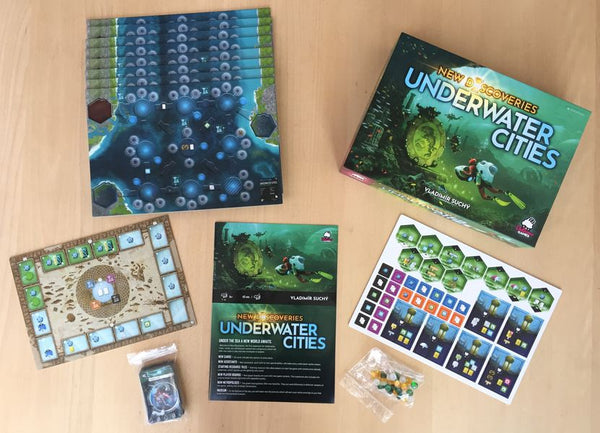 Underwater Cities New Discoveries freeshipping - The Gamers Table