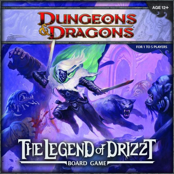 Dungeons & Dragons: The Legend of Drizzt Board Game freeshipping - The Gamers Table