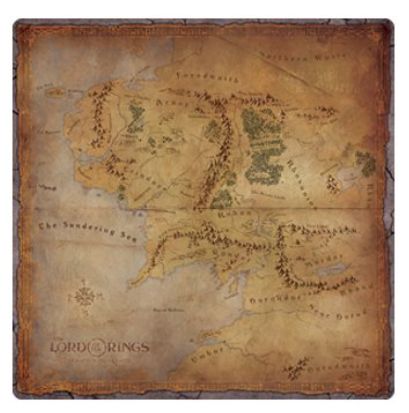 The Lord of The Rings: Playmat: Journeys In Middle-Earth