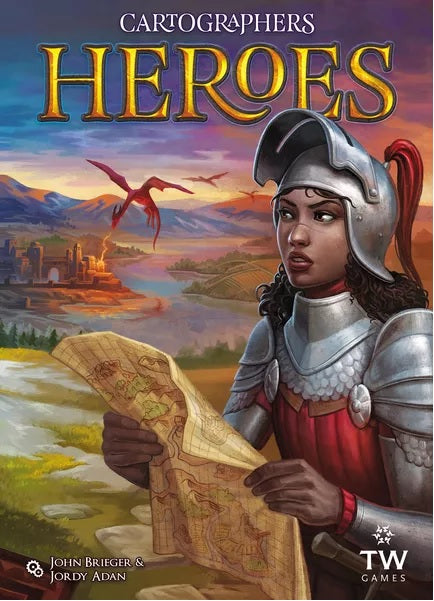 CARTOGRAPHERS Heros freeshipping - The Gamers Table