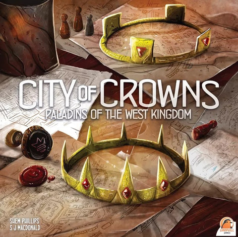 PALADINS OF THE WEST KINGDOM: CITY OF CROWNS freeshipping - The Gamers Table