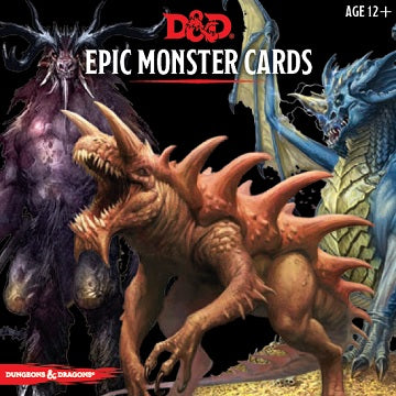 DND EPIC MONSTER CARDS freeshipping - The Gamers Table