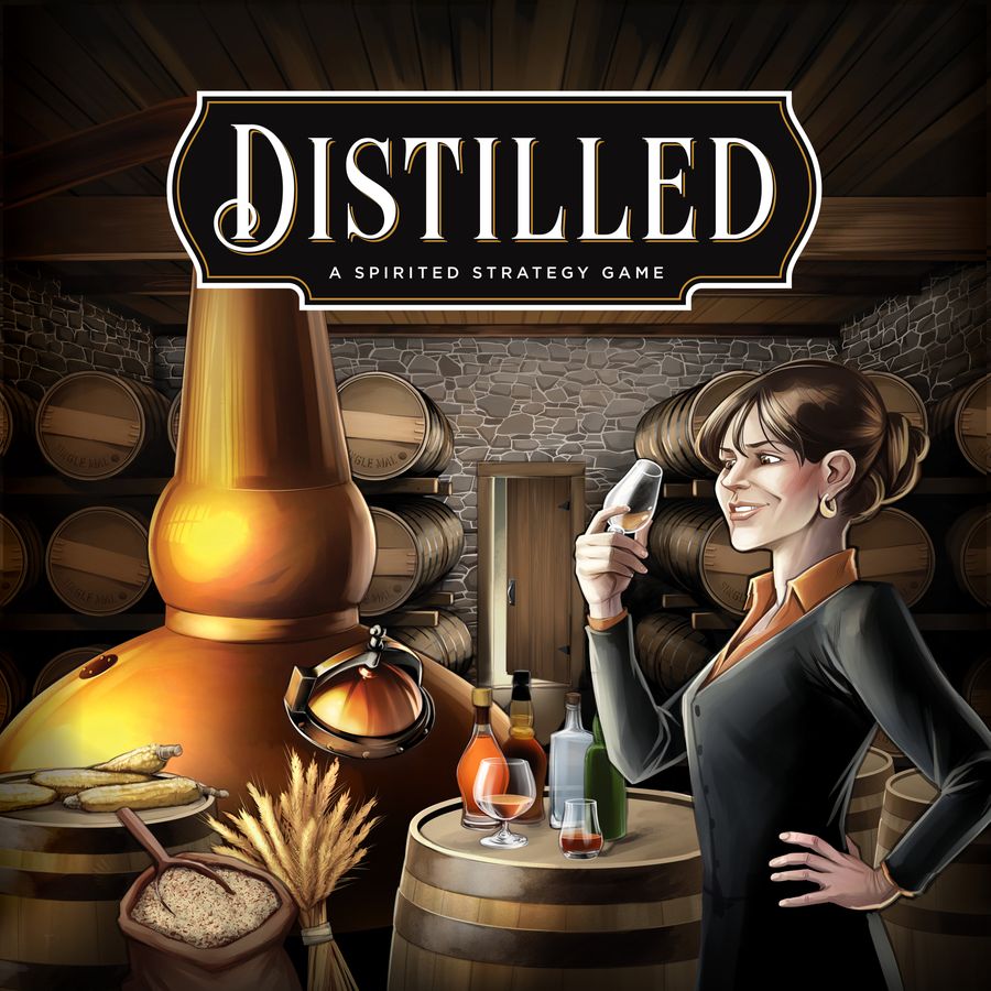 DISTILLED: A SPIRITED STRATEGY GAME The Gamers Table