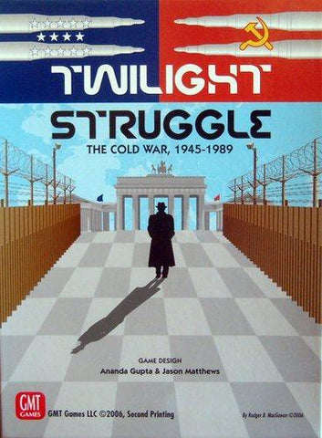 TWILIGHT STRUGGLE DELUXE EDITION freeshipping - The Gamers Table