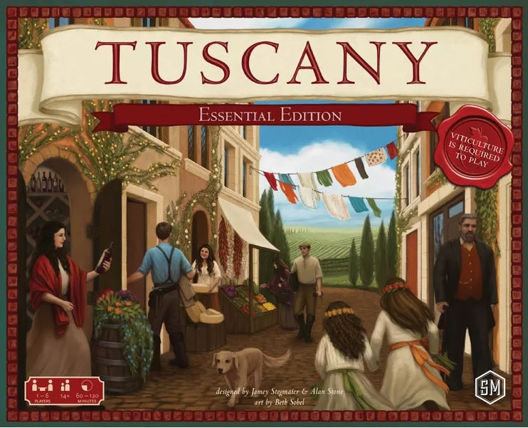 VITICULTURE TUSCANY: ESSENTIAL EDITION The Gamers Table