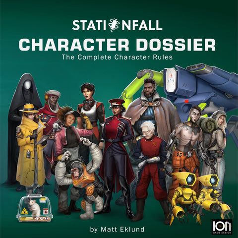 STATIONFALL CHARACTER DOSSIERS(Preorder)