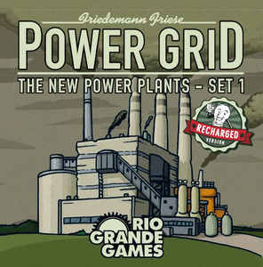 POWER GRID: RECHARGED NEW POWER PLANT CARDS SET 1 The Gamers Table