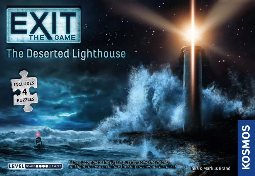 EXIT: THE DESERTED LIGHTHOUSE (WITH PUZZLE) The Gamers Table