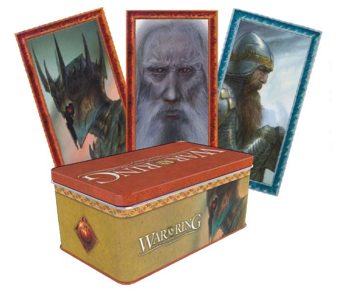 WAR OF THE RING CARD BOX AND SLEEVES WITCH-KING ED - The Gamers Table WAR OF THE RING CARD BOX AND SLEEVES WITCH-KING ED - The Gamers Table