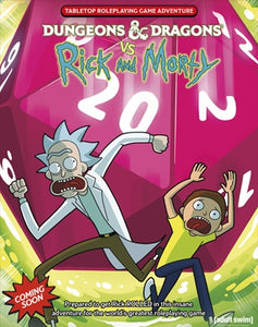 DND RPG DND VS RICK AND MORTY SET The Gamers Table